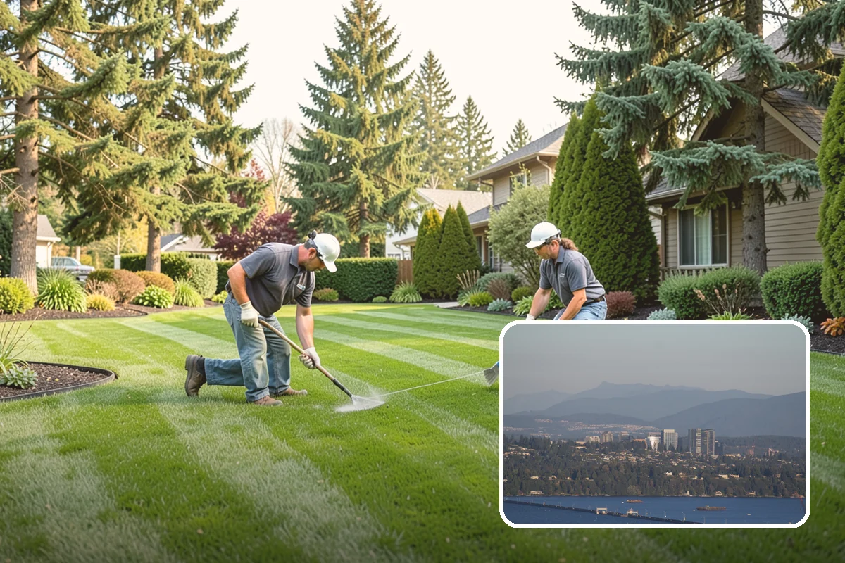 Artificial Turf Replacement in Medina, King County, WA - Restored drainage tuned for heavy regional rainfall