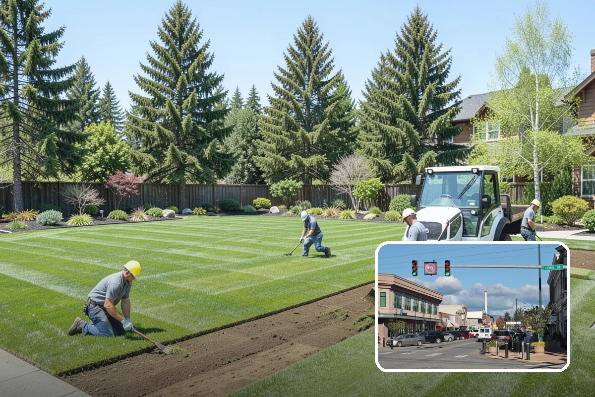 Artificial Turf Replacement in Monroe, Snohomish County, WA - Restored drainage tuned for heavy regional rainfall