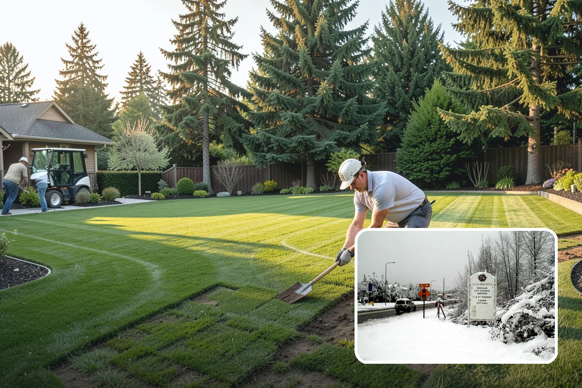 Artificial Turf Replacement in Newcastle, King County, WA - Restored drainage tuned for heavy regional rainfall