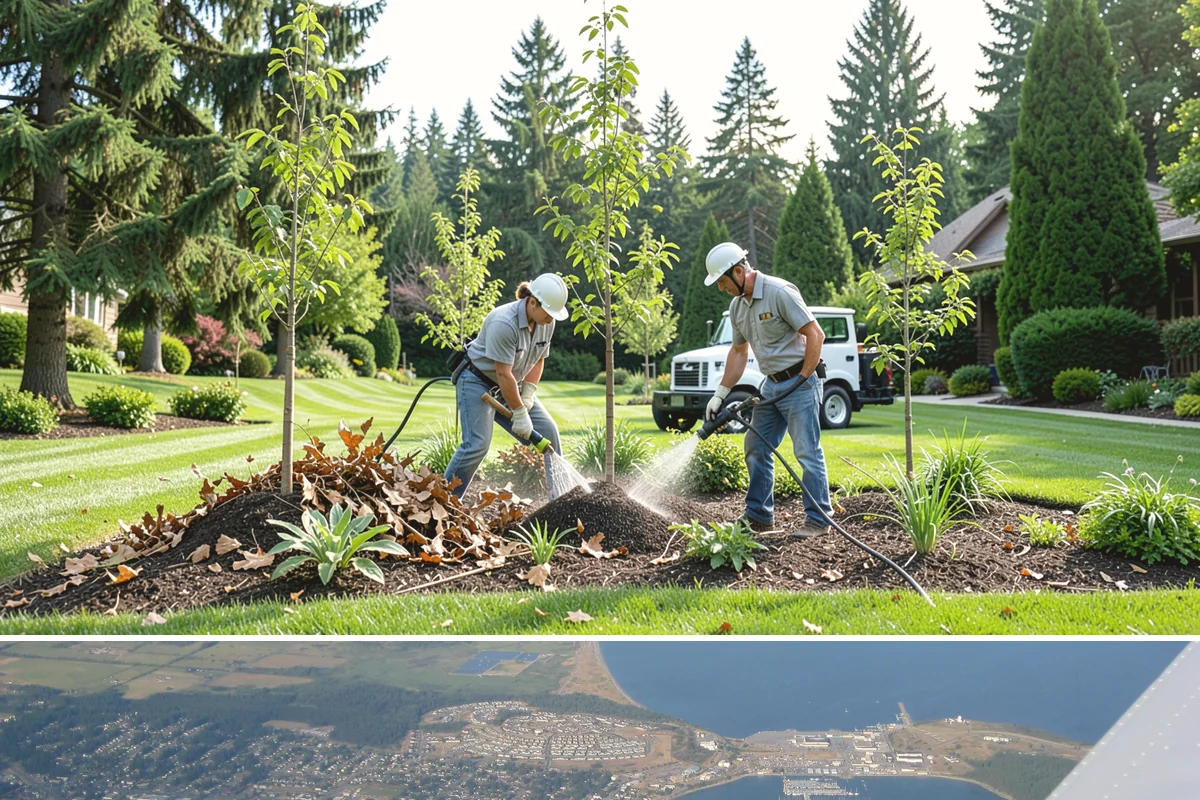 Artificial Turf Replacement in Oak Harbor, Island County, WA - Turf replacement can be done any month here, but drier summer and early-fall windows make base work and seaming far easier on our...
