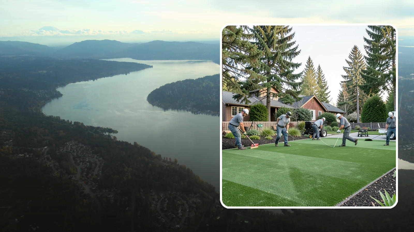 Artificial Turf Replacement in Sammamish, King County, WA - We remove aging or damaged synthetic turf and install fresh, high-performance turf built for wet Northwest yards.