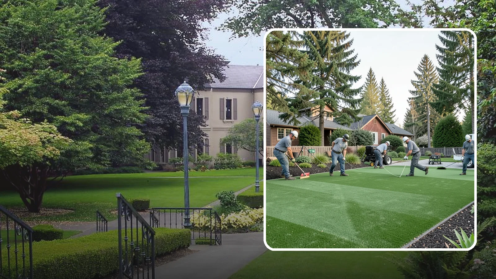 Artificial Turf Replacement in Woodinville, King County, WA - We remove aging or damaged synthetic turf and install fresh, high-performance turf built for wet Northwest yards.