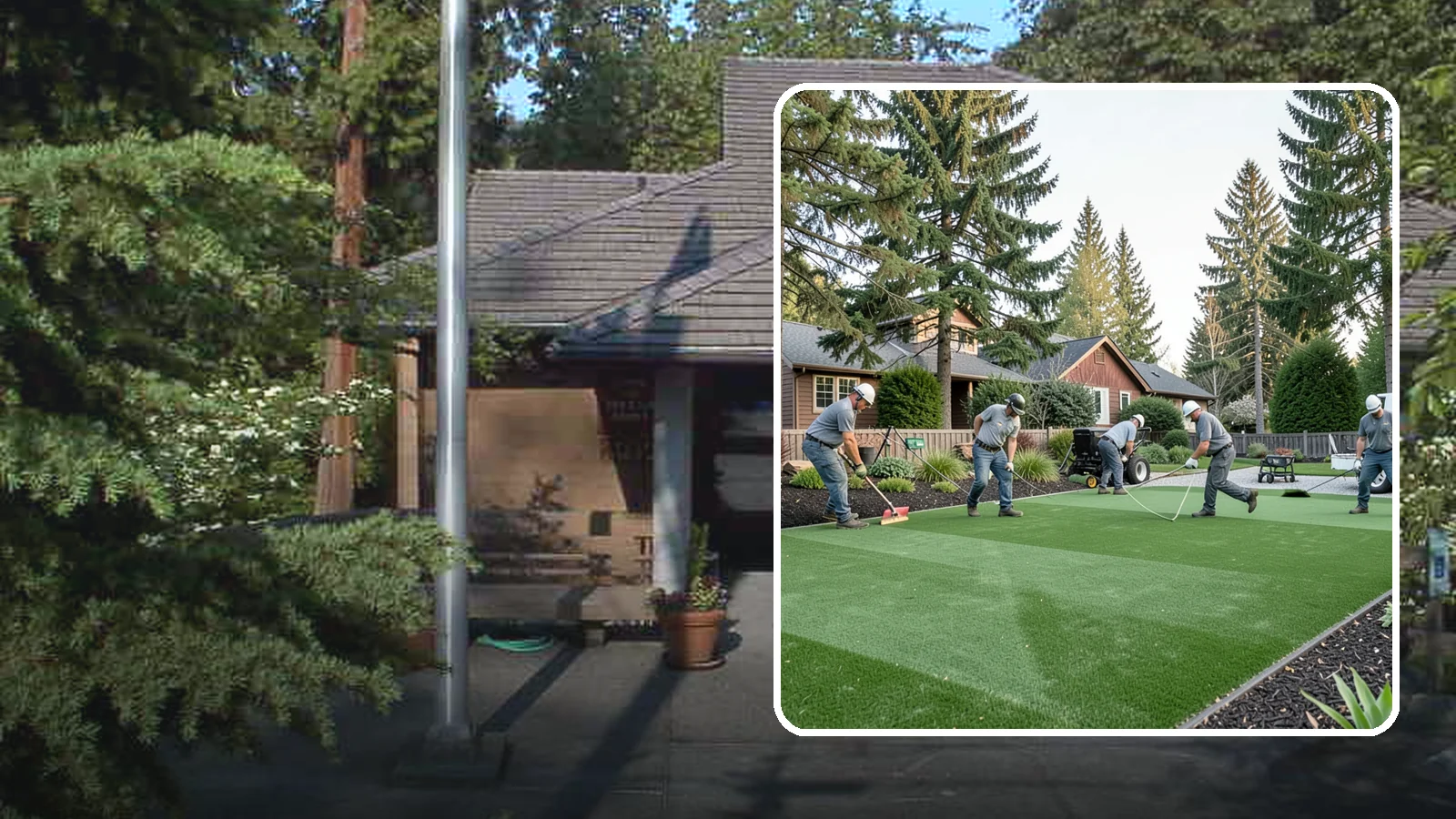 Artificial Turf Replacement in Yarrow Point, King County, WA - We remove aging or damaged synthetic turf and install fresh, high-performance turf built for wet Northwest yards.