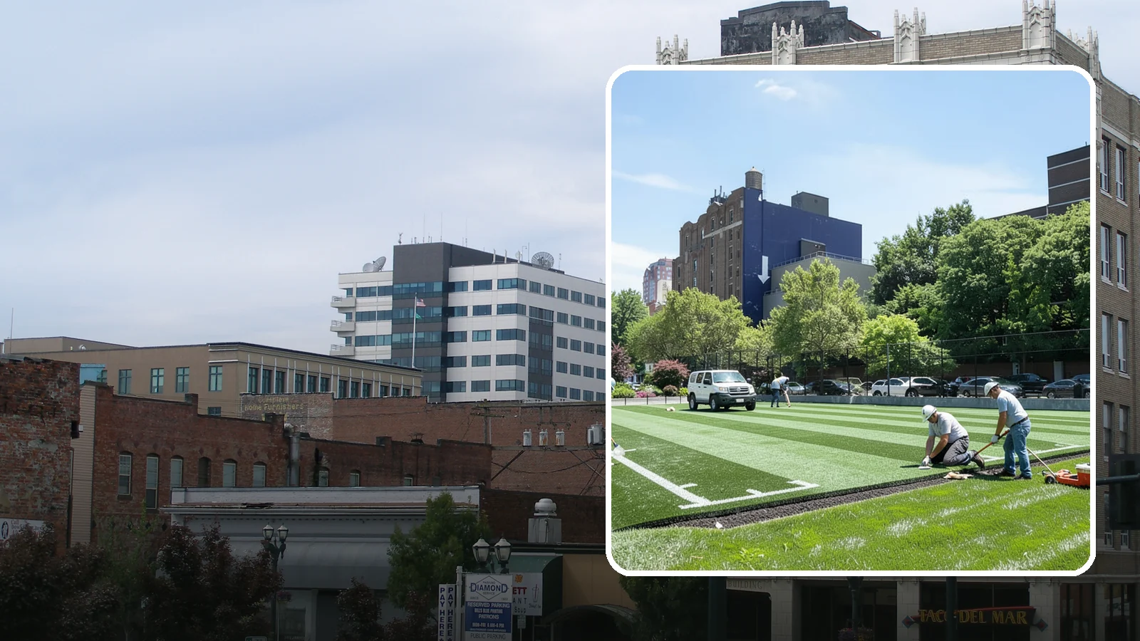 Athletic & Sports Turf Installation in Everett, Snohomish County, WA - Heavy-duty sports turf engineered for performance and durability on fields, courts, and practice areas.
