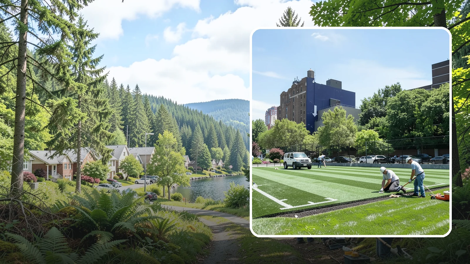 Athletic & Sports Turf Installation in Lake Forest Park, King County, WA - Heavy-duty sports turf engineered for performance and durability on fields, courts, and practice areas.