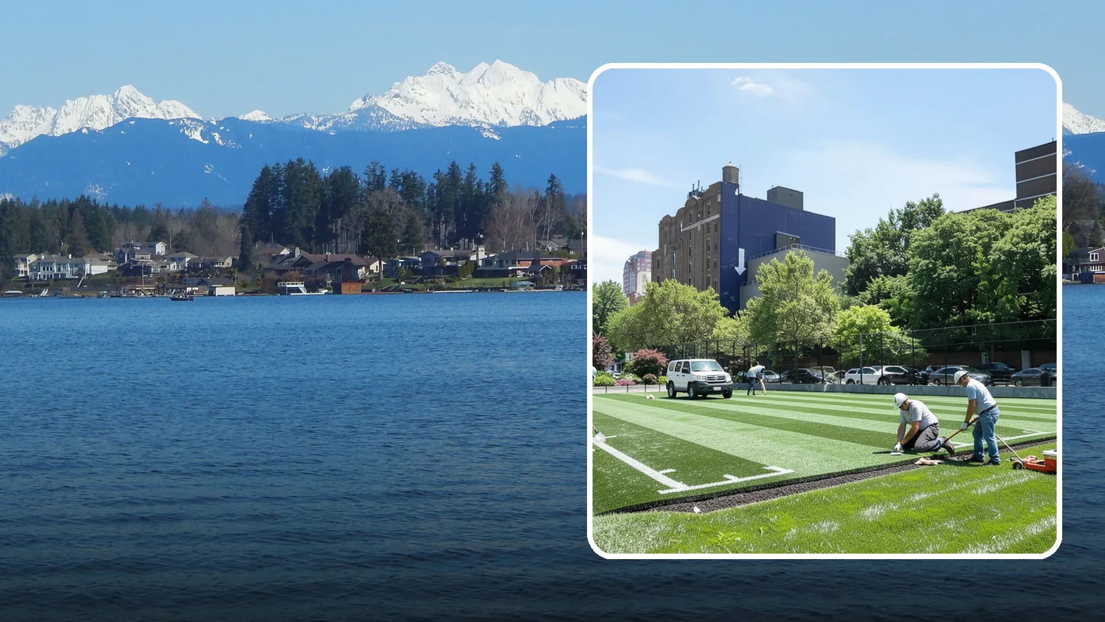 Athletic & Sports Turf Installation in Lake Stevens, Snohomish County, WA - Heavy-duty sports turf engineered for performance and durability on fields, courts, and practice areas.