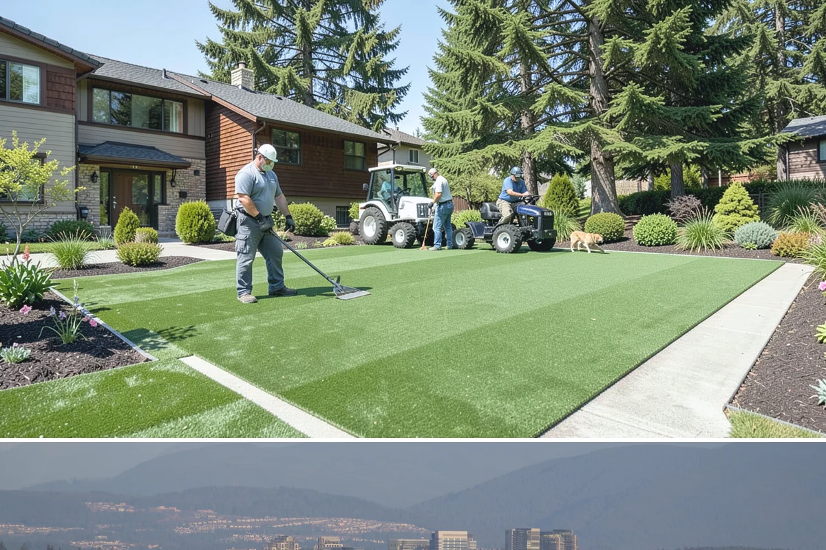Athletic & Sports Turf Installation in Medina, King County, WA - Can be installed year-round.