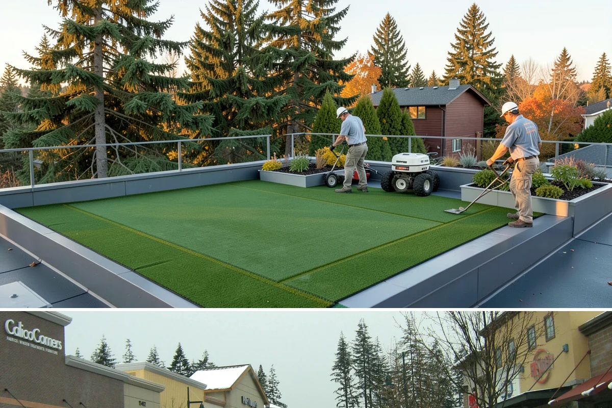 Athletic & Sports Turf Installation in Mill Creek, Snohomish County, WA - Can be installed year-round.