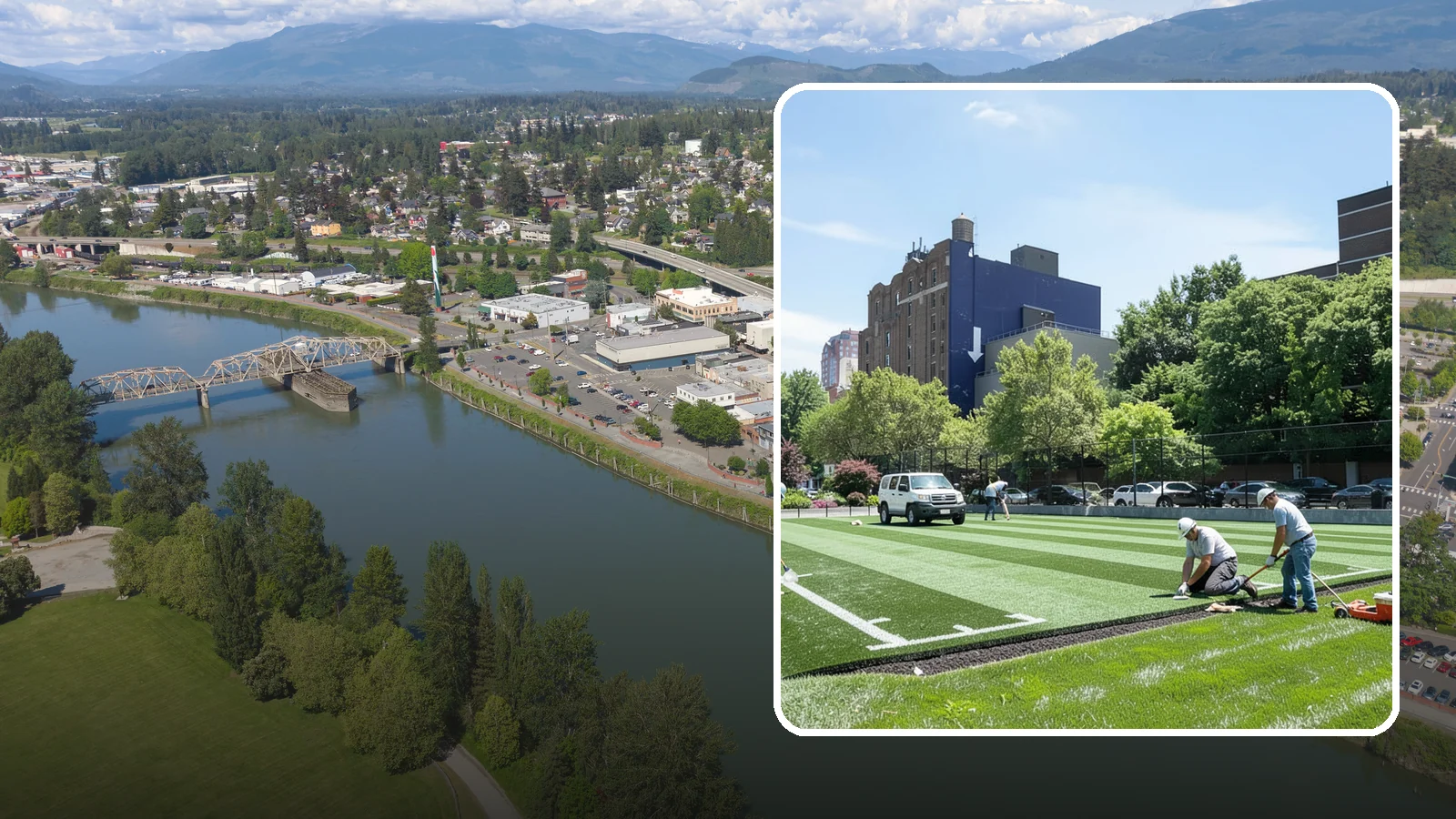 Athletic & Sports Turf Installation in Mount Vernon, Skagit County, WA - Heavy-duty sports turf engineered for performance and durability on fields, courts, and practice areas.