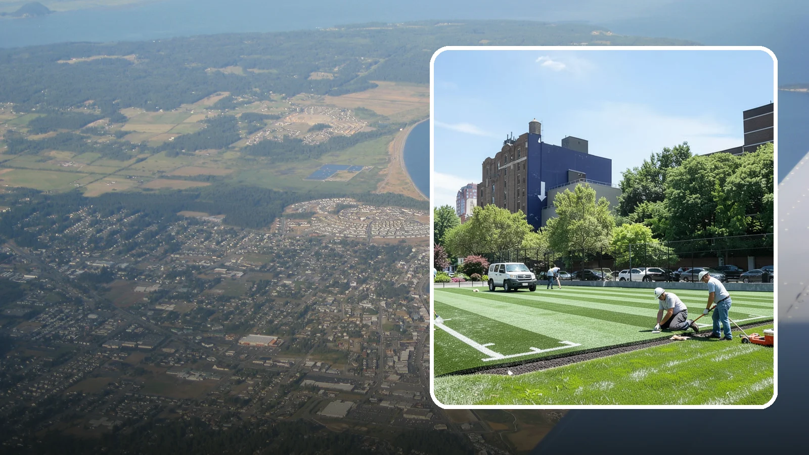Athletic & Sports Turf Installation in Oak Harbor, Island County, WA - Heavy-duty sports turf engineered for performance and durability on fields, courts, and practice areas.