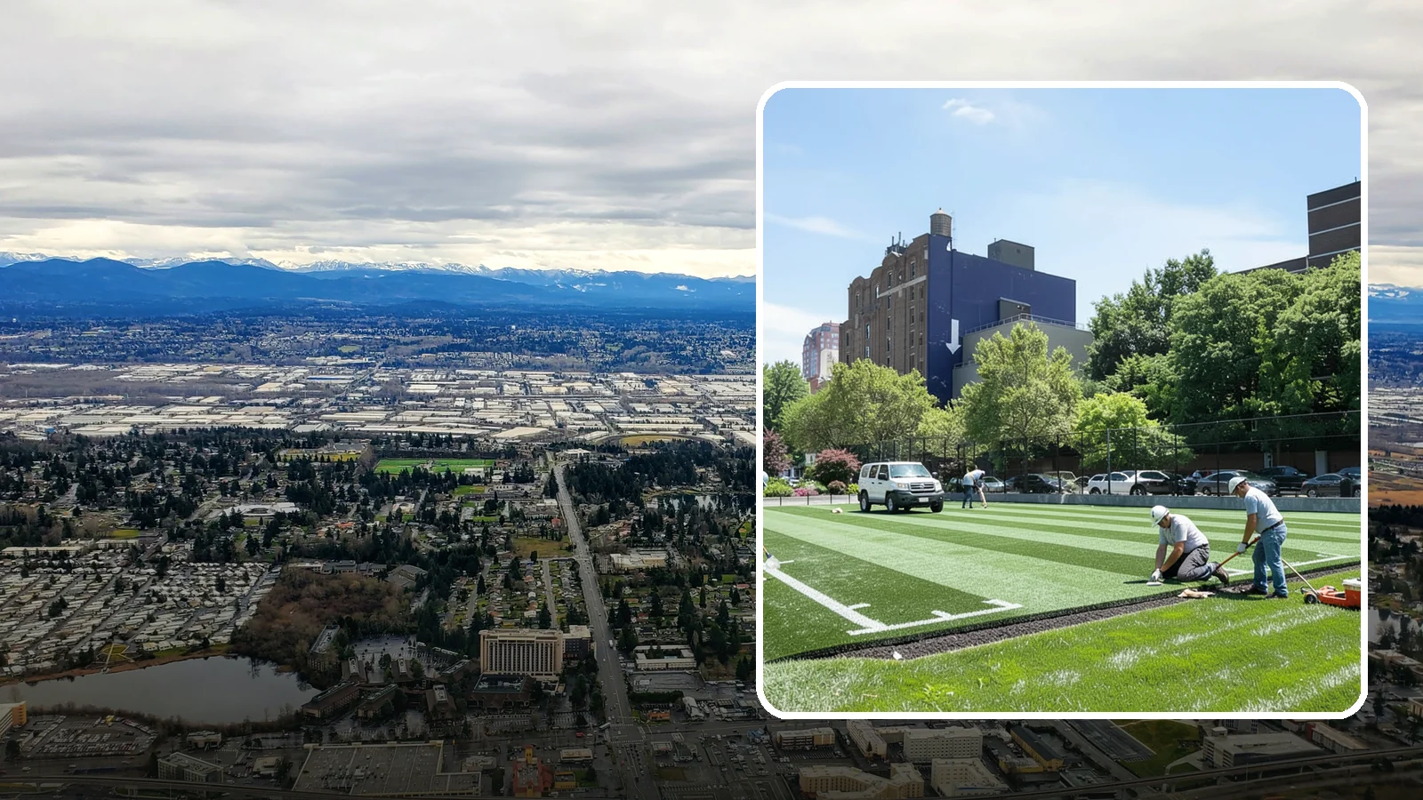 Athletic & Sports Turf Installation in SeaTac, King County, WA - Heavy-duty sports turf engineered for performance and durability on fields, courts, and practice areas.