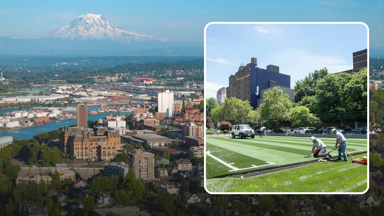 Athletic & Sports Turf Installation in Tacoma, Pierce County, WA - Heavy-duty sports turf engineered for performance and durability on fields, courts, and practice areas.
