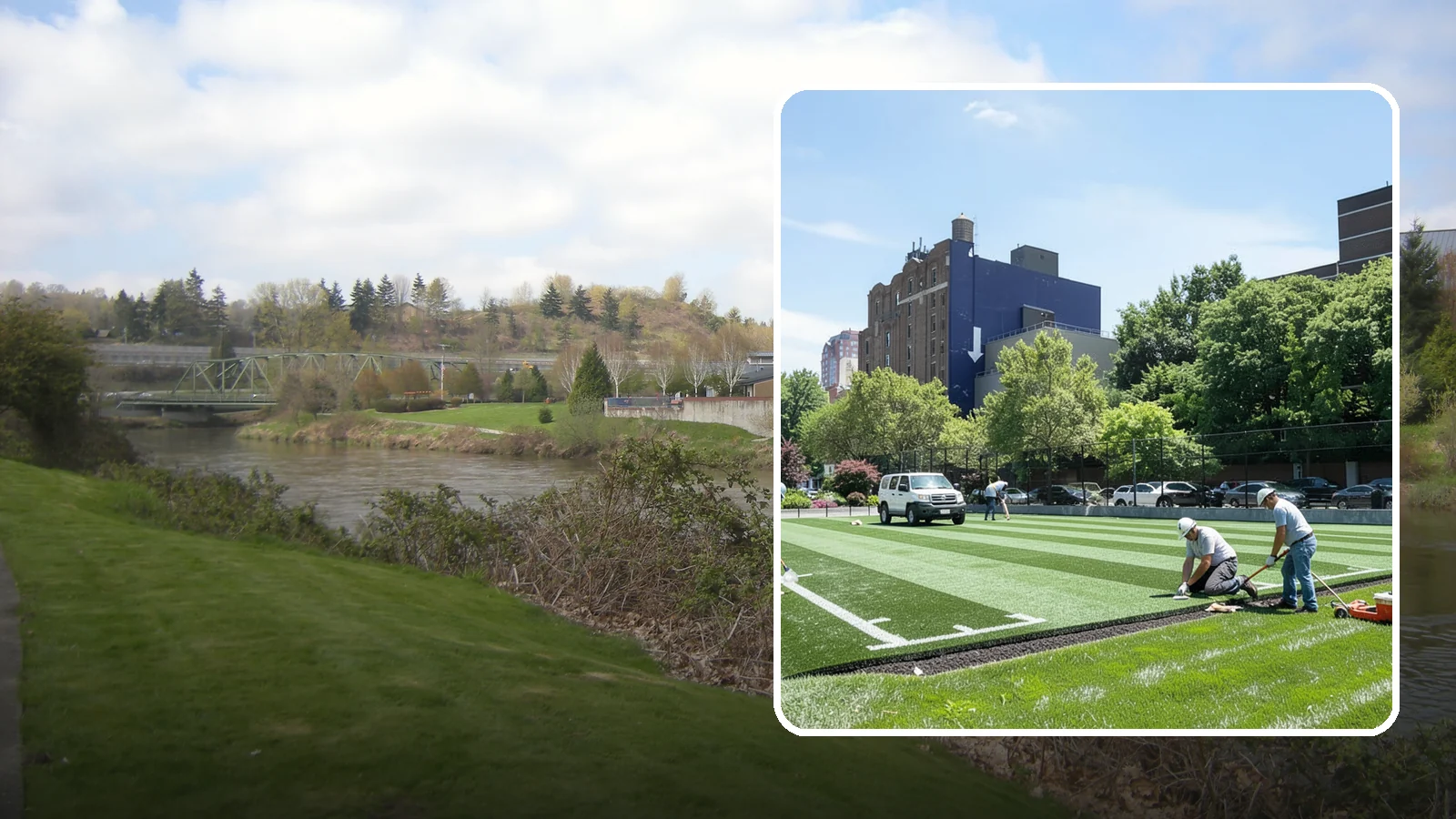 Athletic & Sports Turf Installation in Tukwila, King County, WA - Heavy-duty sports turf engineered for performance and durability on fields, courts, and practice areas.