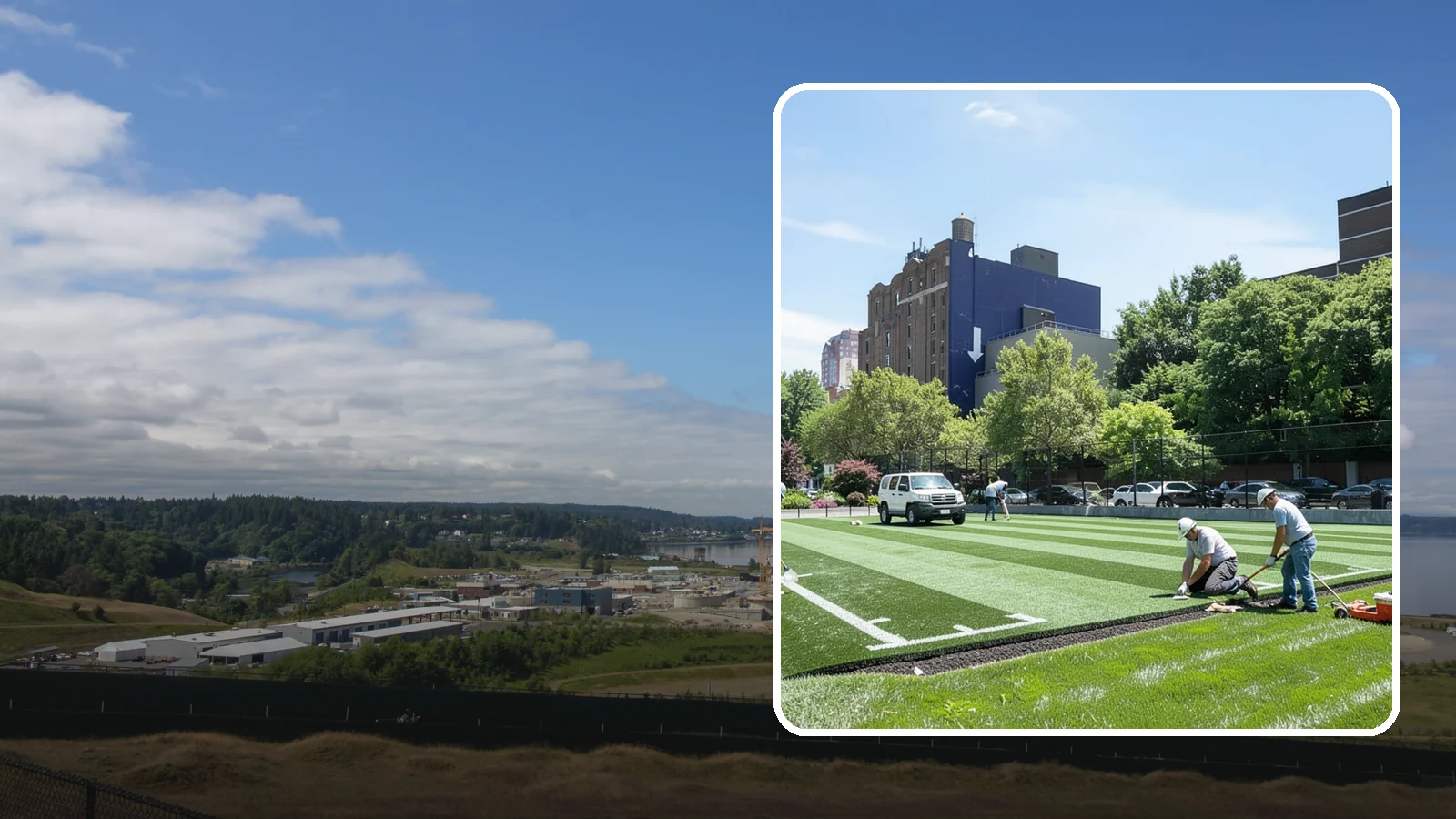 Athletic & Sports Turf Installation in University Place, Pierce County, WA - Heavy-duty sports turf engineered for performance and durability on fields, courts, and practice areas.
