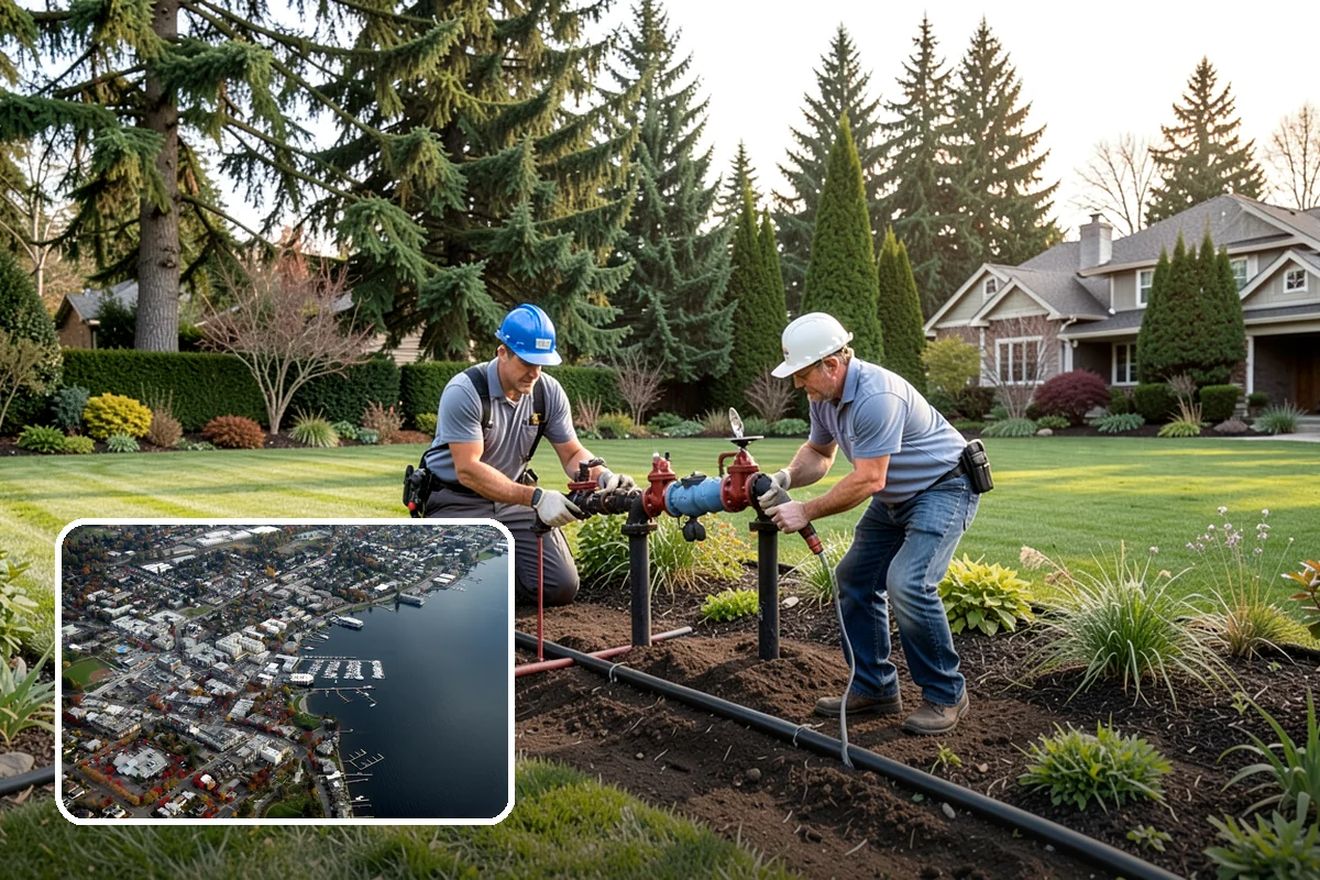 Azalea Pruning in Kirkland, King County, WA - Preserves next spring's flower buds by pruning at the right moment