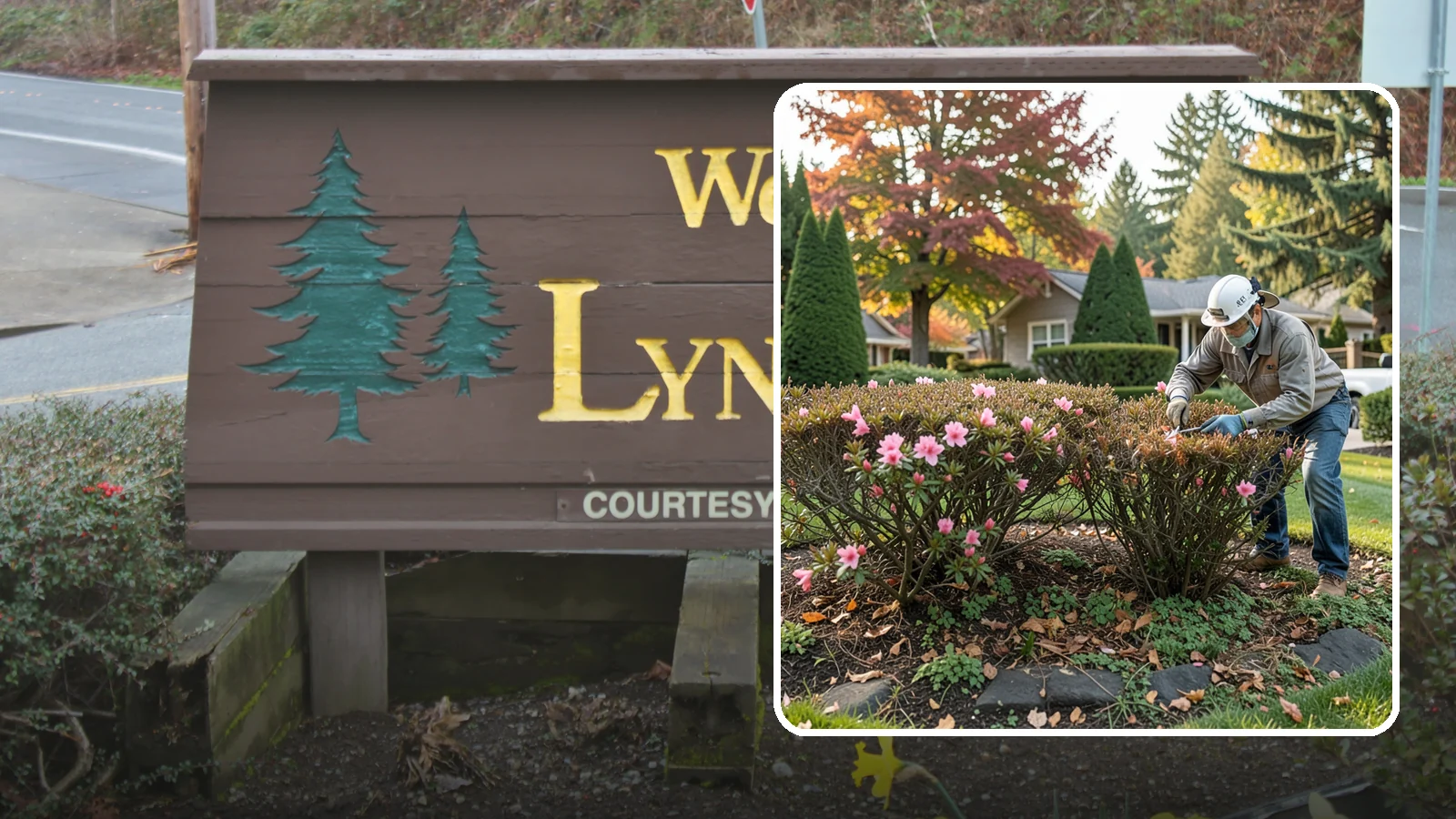 Azalea Pruning in Lynnwood, Snohomish County, WA - Light post-bloom shaping of evergreen and deciduous azaleas to preserve bud set and maintain a dense, tidy form.