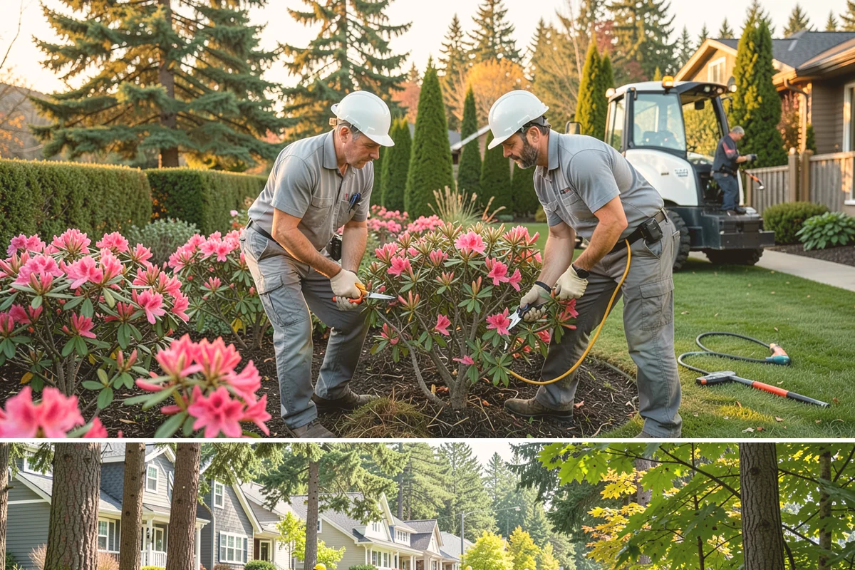 Azalea Pruning in Normandy Park, King County, WA - Prune azaleas in late spring or early summer right after the flowers drop (usually late May to June in the Puget Sound region) to...