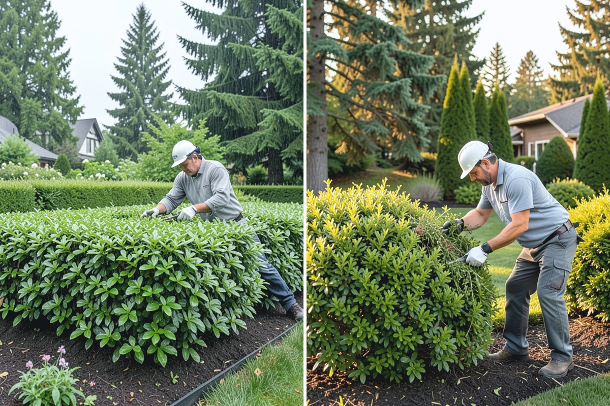 Azalea Pruning in Redmond, King County, WA - Wait until flowering finishes, then evaluate plant health and form