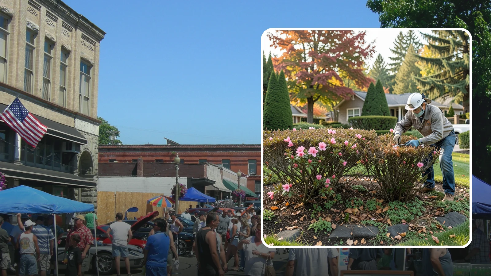 Azalea Pruning in Snohomish, Snohomish County, WA - Light post-bloom shaping of evergreen and deciduous azaleas to preserve bud set and maintain a dense, tidy form.