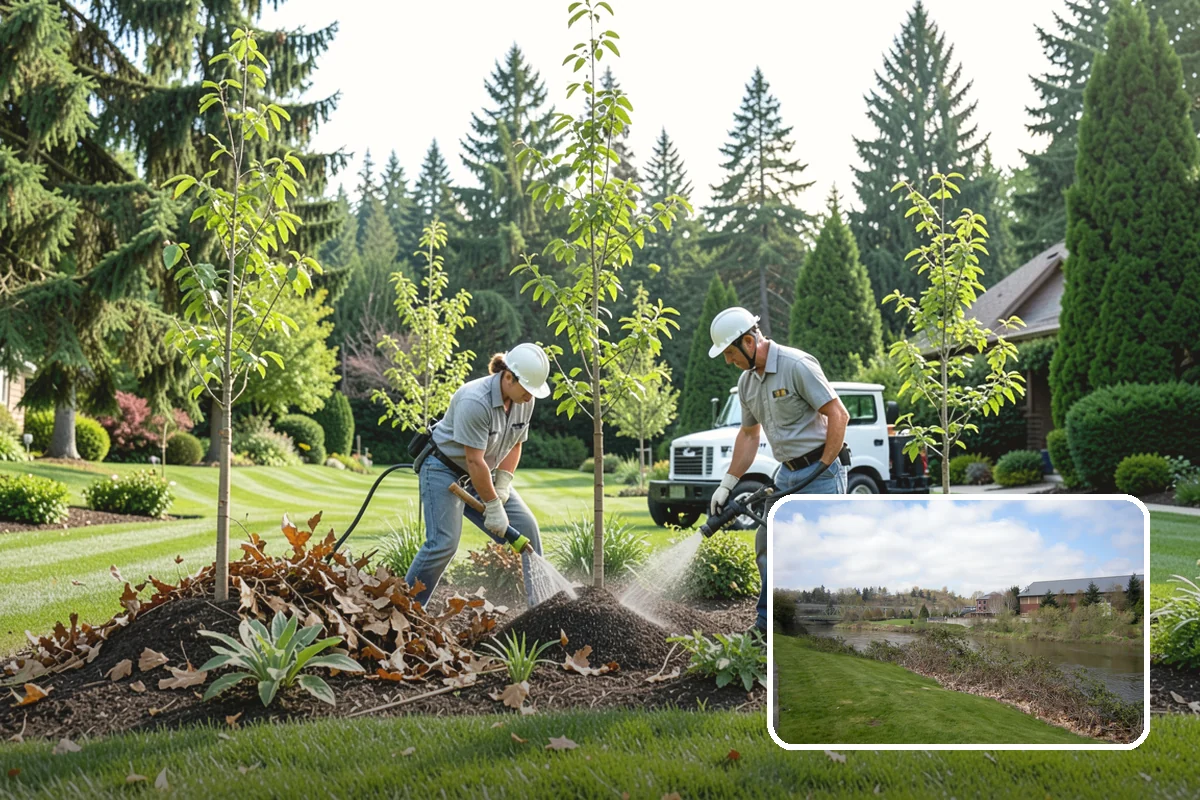 Azalea Pruning in Tukwila, King County, WA - Preserves next spring's flower buds by pruning at the right moment