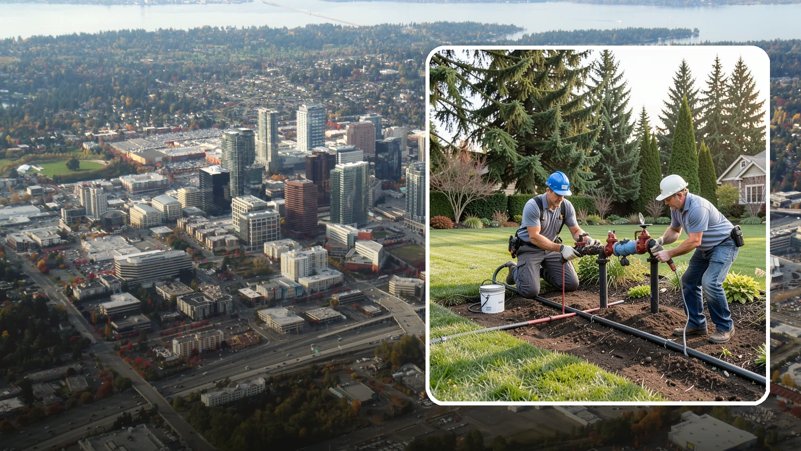 Backflow Installation in Bellevue, King County, WA - Installation of code-compliant backflow prevention devices to protect your water supply and meet requirements.