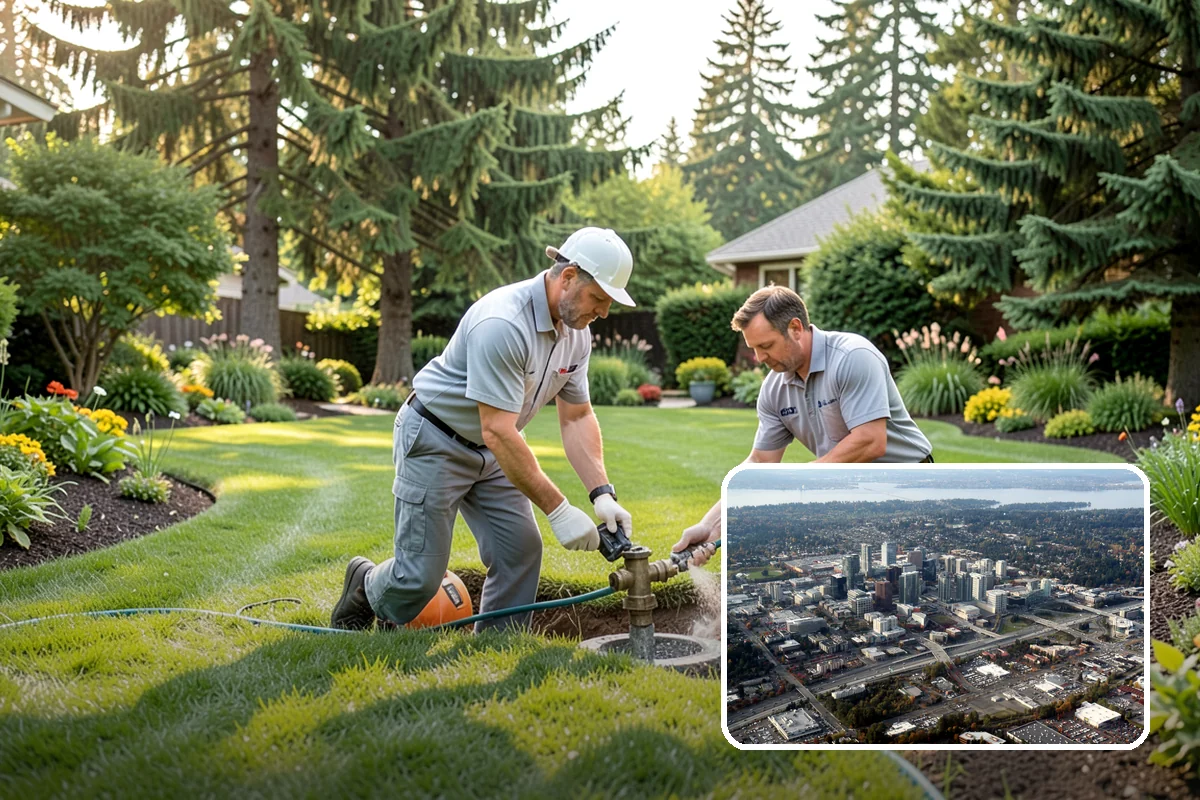 Backflow Installation in Bellevue, King County, WA - Protects your potable water supply