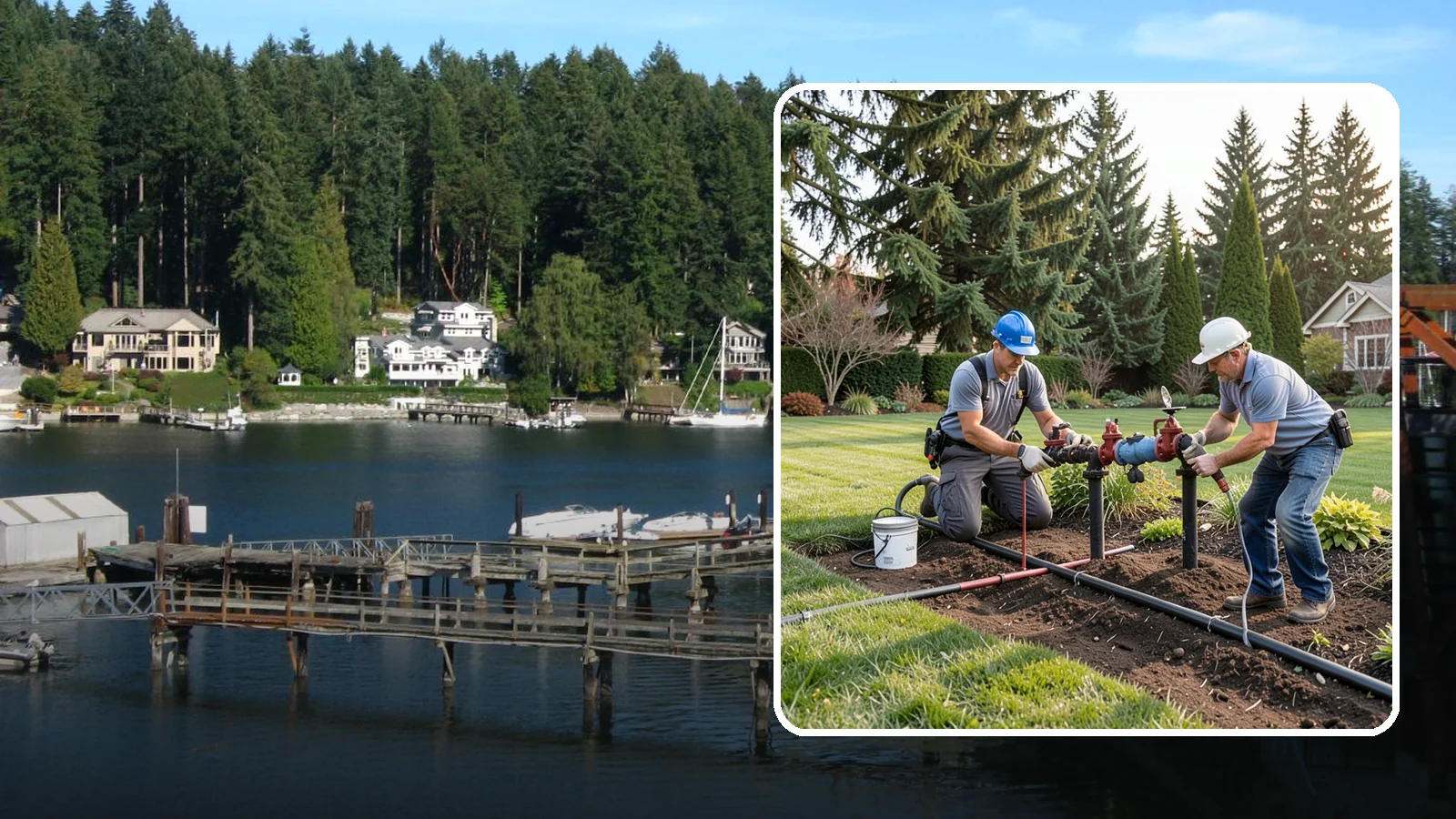 Backflow Installation in Gig Harbor, Pierce County, WA - Installation of code-compliant backflow prevention devices to protect your water supply and meet requirements.