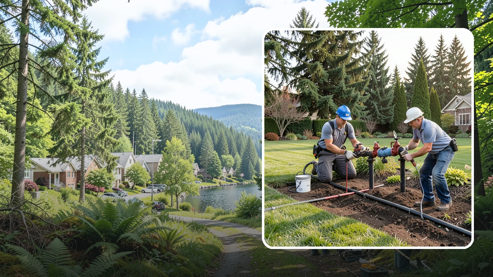 Backflow Installation in Lake Forest Park, King County, WA - Installation of code-compliant backflow prevention devices to protect your water supply and meet requirements.