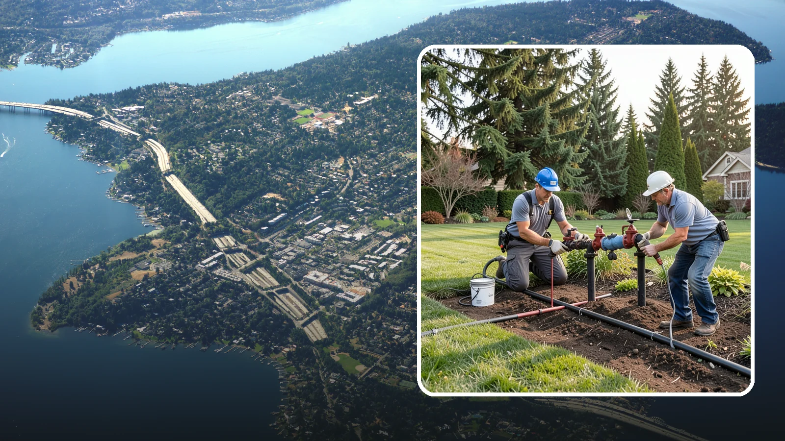 Backflow Installation in Mercer Island, King County, WA - Installation of code-compliant backflow prevention devices to protect your water supply and meet requirements.
