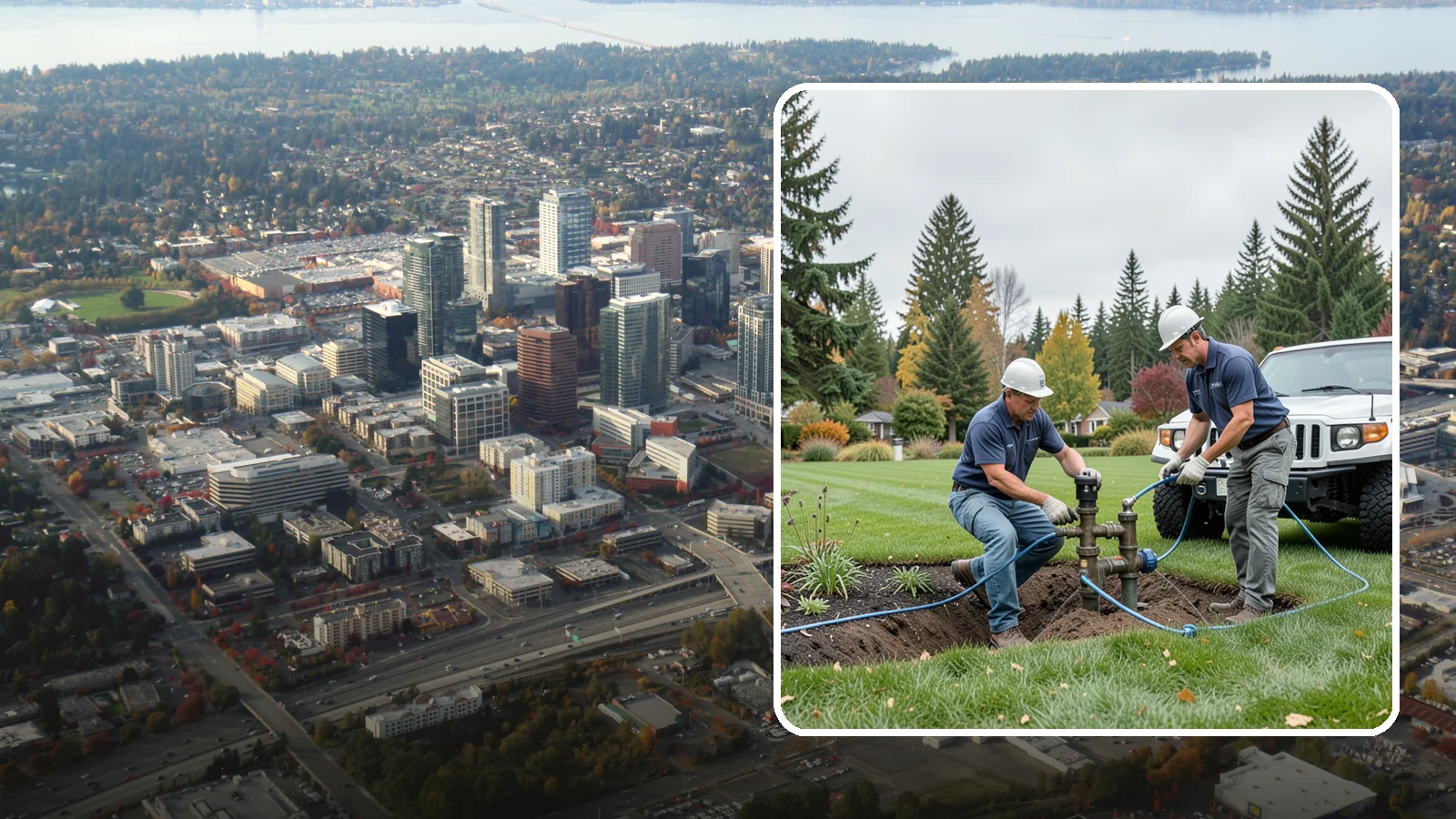 Backflow Replacement in Bellevue, King County, WA - We replace failed or freeze-damaged backflow assemblies with code-compliant units that protect your home's drinking water from...