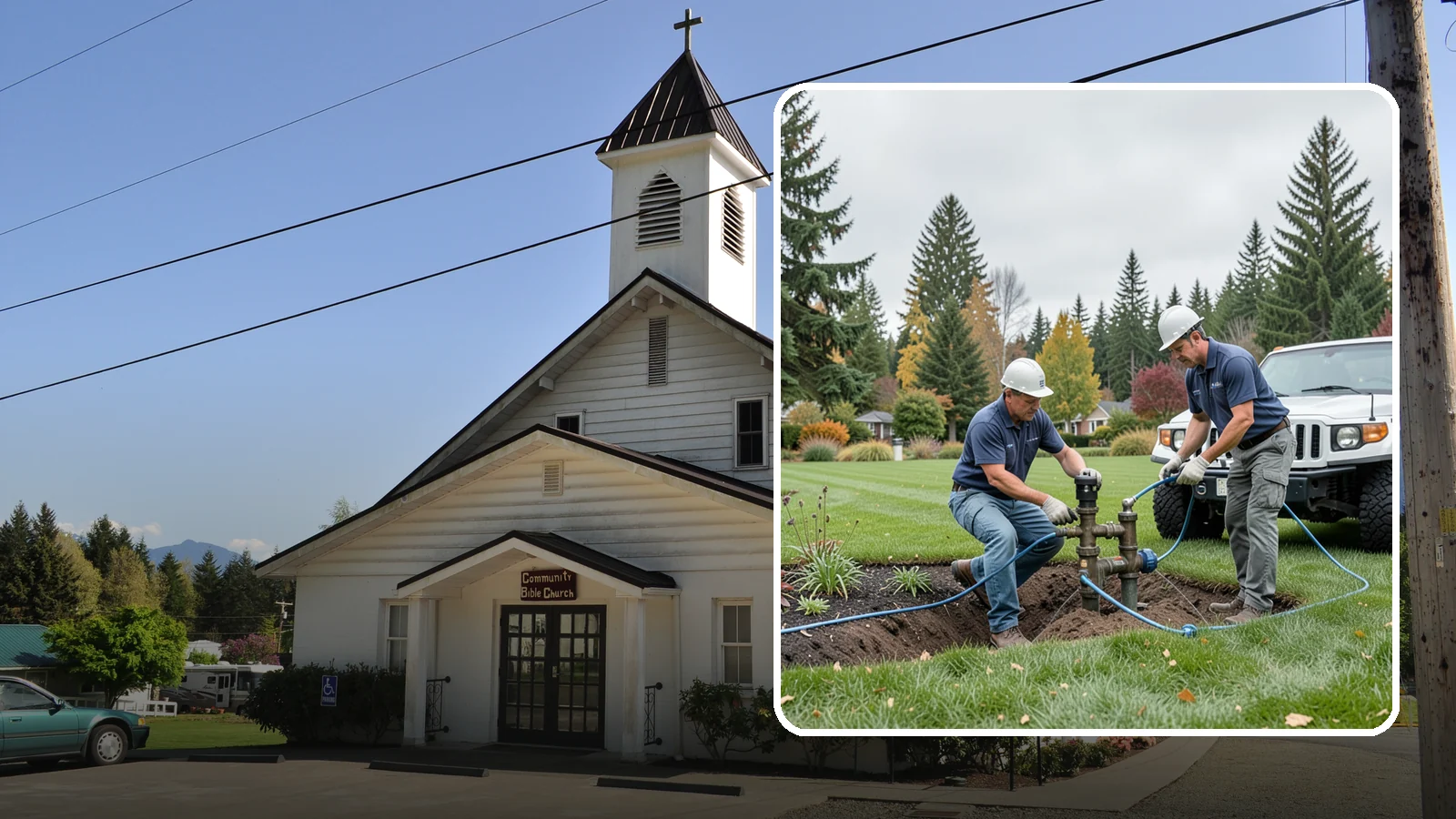 Backflow Replacement in Concrete, Skagit County, WA - We replace failed or freeze-damaged backflow assemblies with code-compliant units that protect your home's drinking water from...