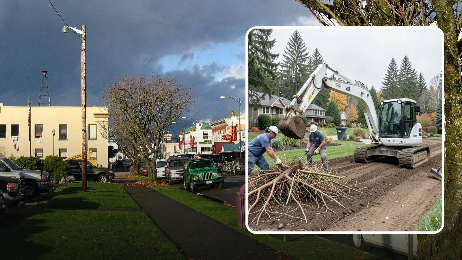 Bamboo Removal in Arlington, Snohomish County, WA - Full removal of invasive running bamboo, including the root and rhizome system, to stop its spread for good.
