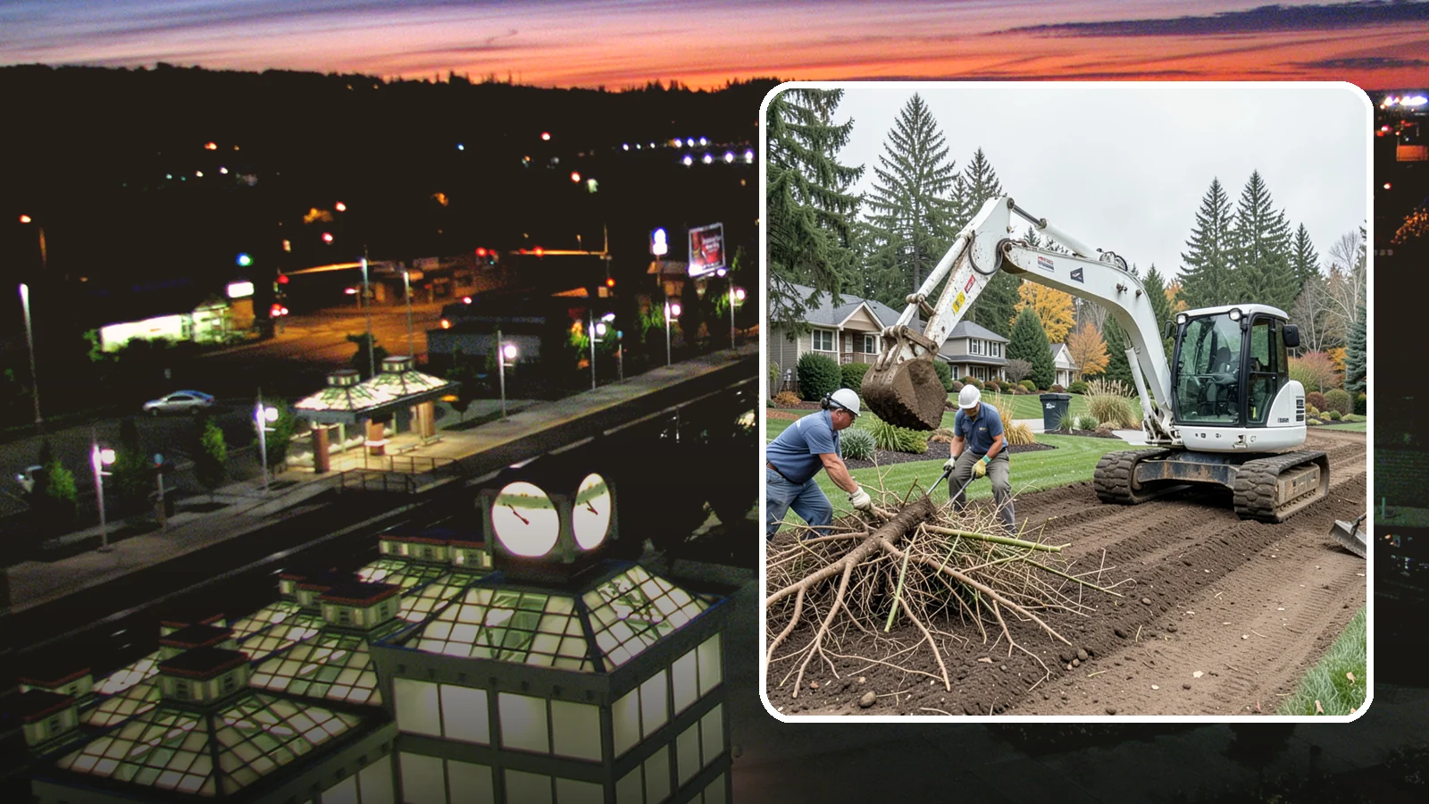 Bamboo Removal in Auburn, King County, WA - Full removal of invasive running bamboo, including the root and rhizome system, to stop its spread for good.