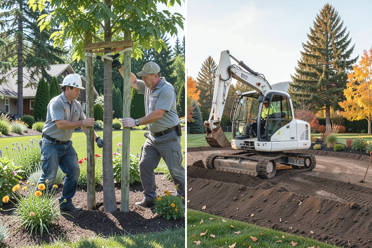 Bamboo Removal in Beaux Arts Village, King County, WA - Assess the bamboo and rhizome spread