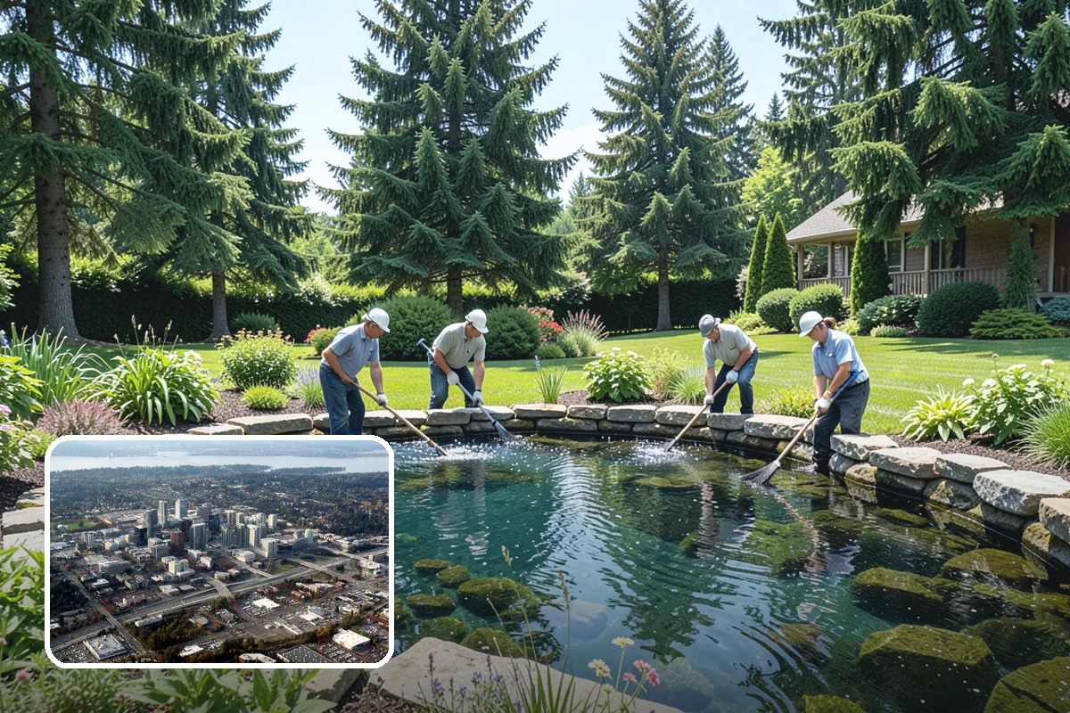Bamboo Removal in Bellevue, King County, WA - Stops aggressive bamboo spread
