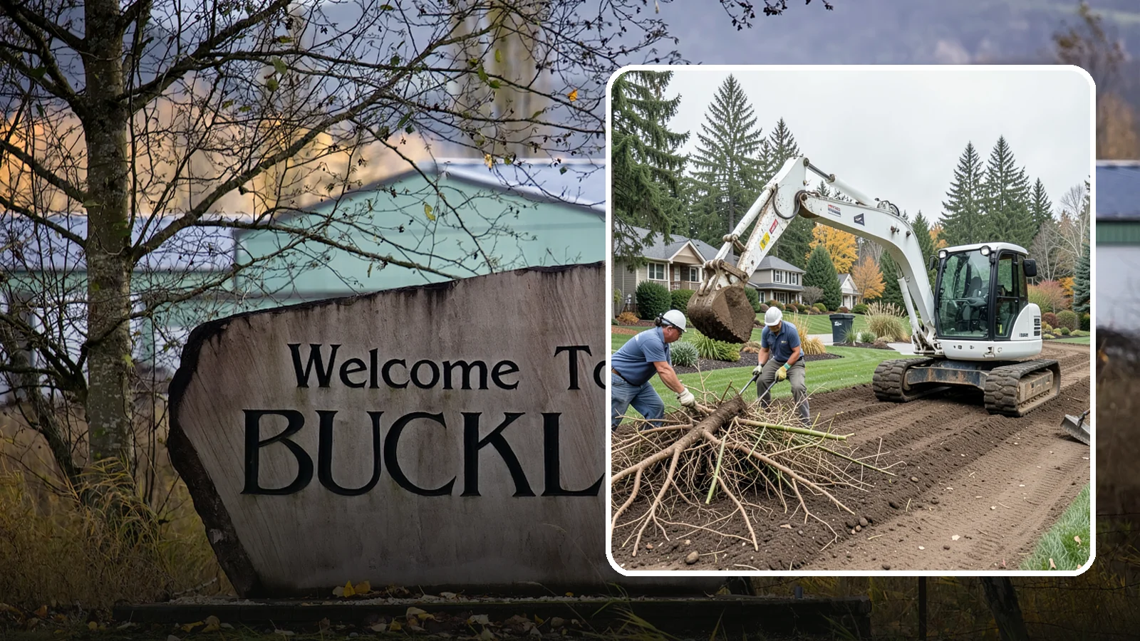 Bamboo Removal in Buckley, Pierce County, WA - Full removal of invasive running bamboo, including the root and rhizome system, to stop its spread for good.