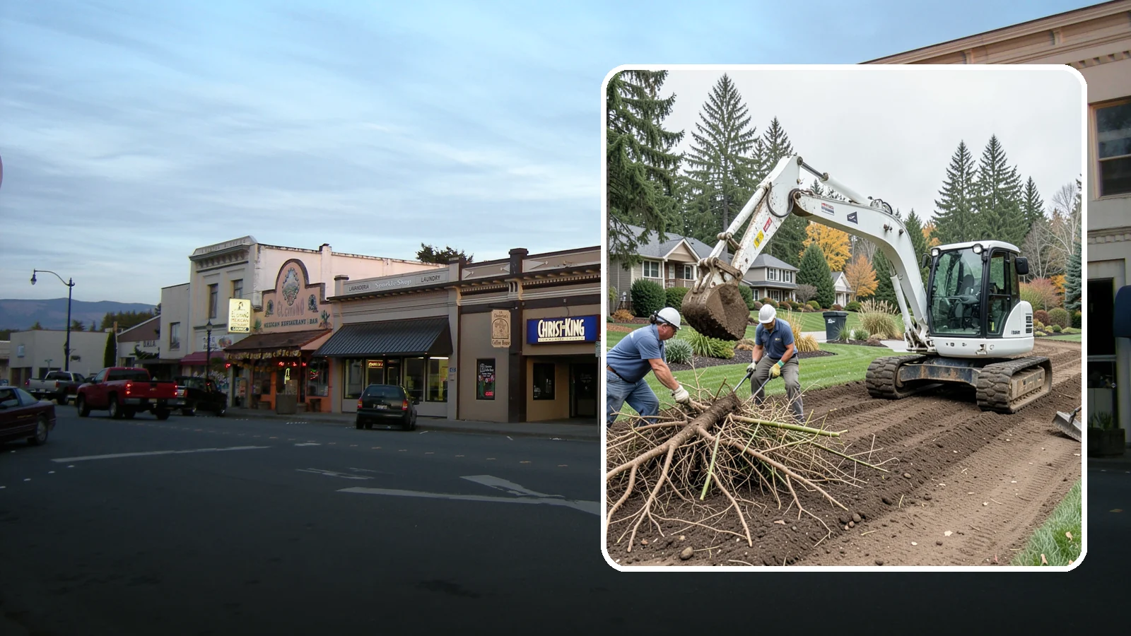 Bamboo Removal in Burlington, Skagit County, WA - Full removal of invasive running bamboo, including the root and rhizome system, to stop its spread for good.