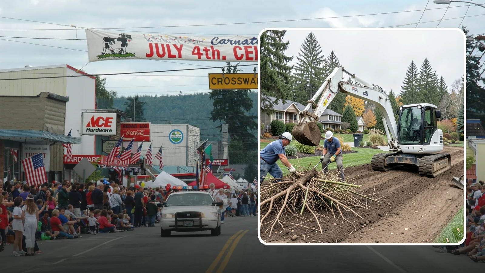 Bamboo Removal in Carnation, King County, WA - Full removal of invasive running bamboo, including the root and rhizome system, to stop its spread for good.