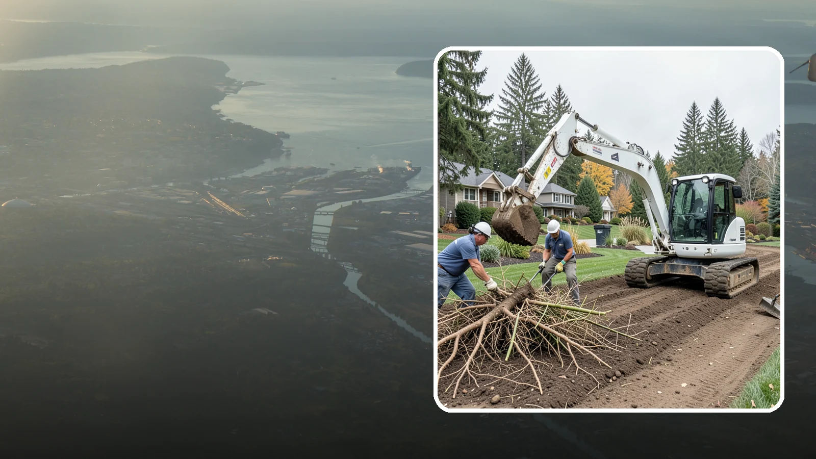 Bamboo Removal in Fife, Pierce County, WA - Full removal of invasive running bamboo, including the root and rhizome system, to stop its spread for good.