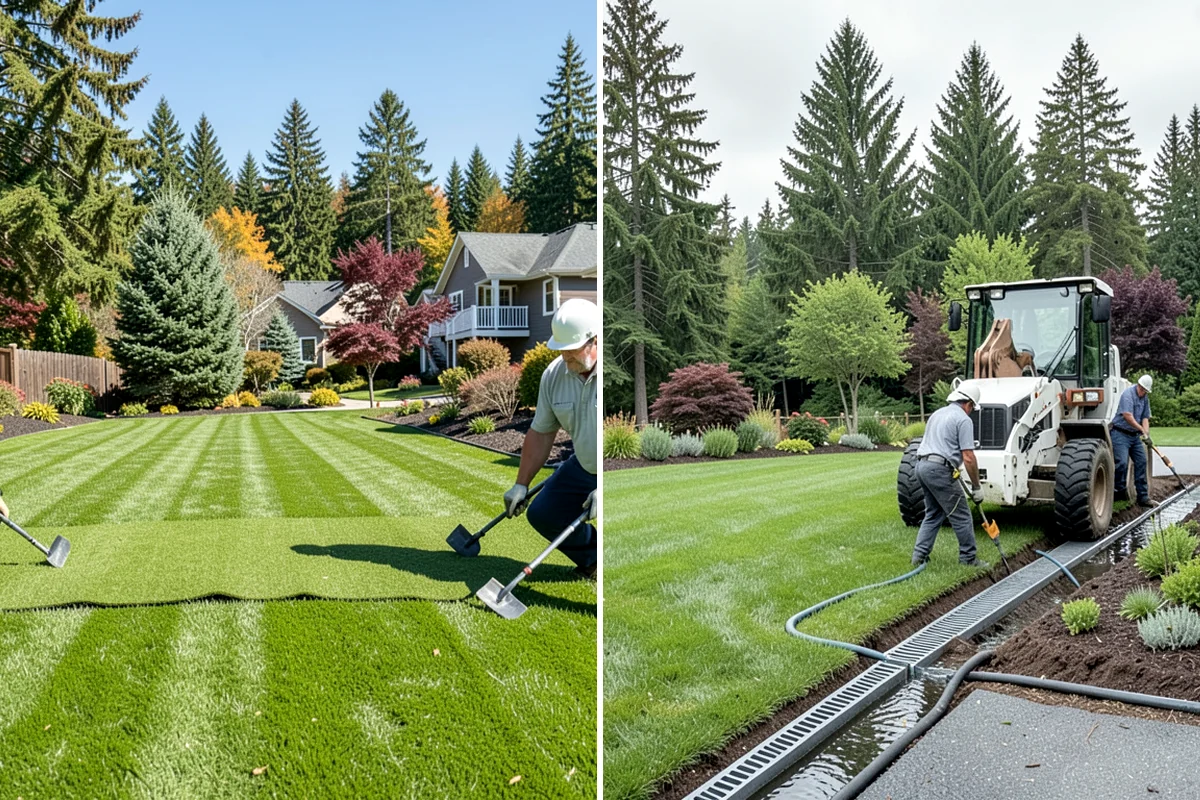 Bamboo Removal in Fircrest, Pierce County, WA - Assess the bamboo and rhizome spread