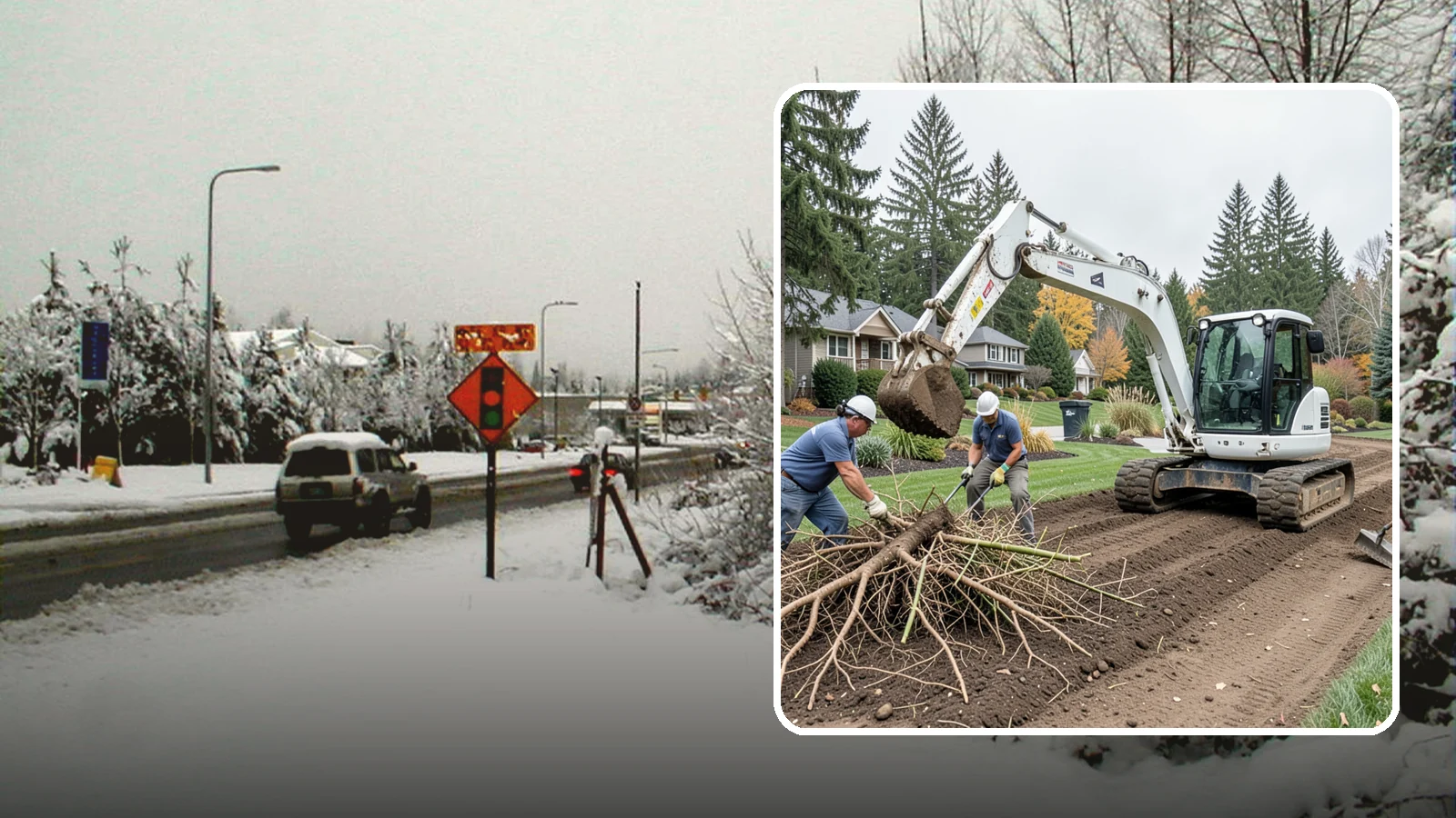 Bamboo Removal in Newcastle, King County, WA - Full removal of invasive running bamboo, including the root and rhizome system, to stop its spread for good.