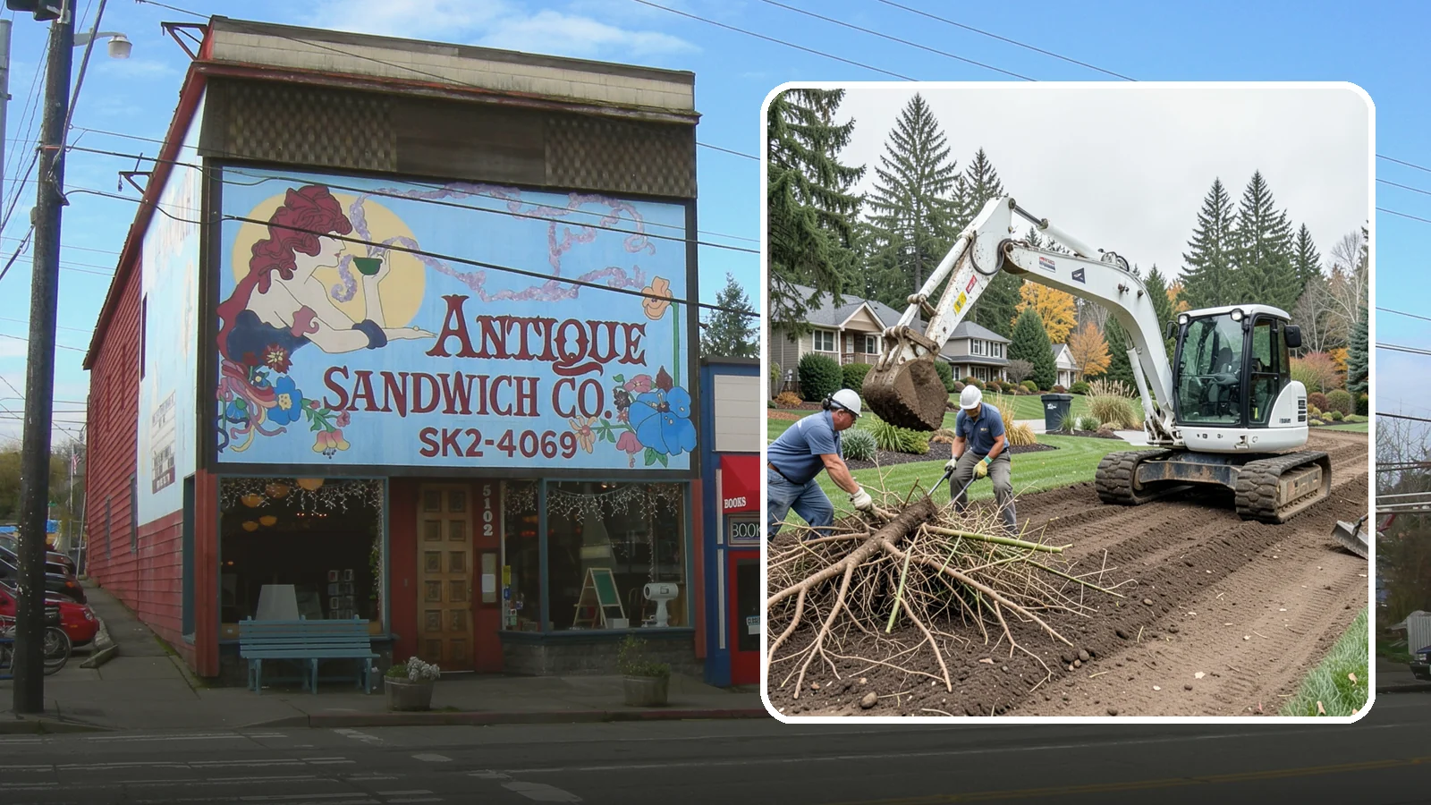 Bamboo Removal in Ruston, Pierce County, WA - Full removal of invasive running bamboo, including the root and rhizome system, to stop its spread for good.
