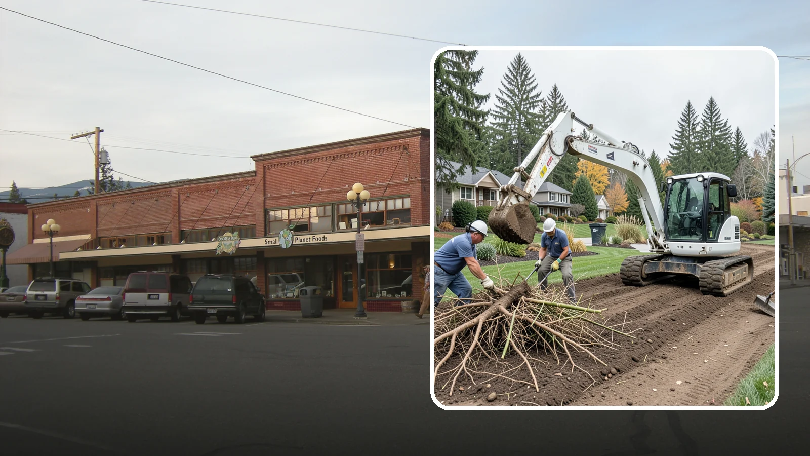 Bamboo Removal in Sedro-Woolley, Skagit County, WA - Full removal of invasive running bamboo, including the root and rhizome system, to stop its spread for good.