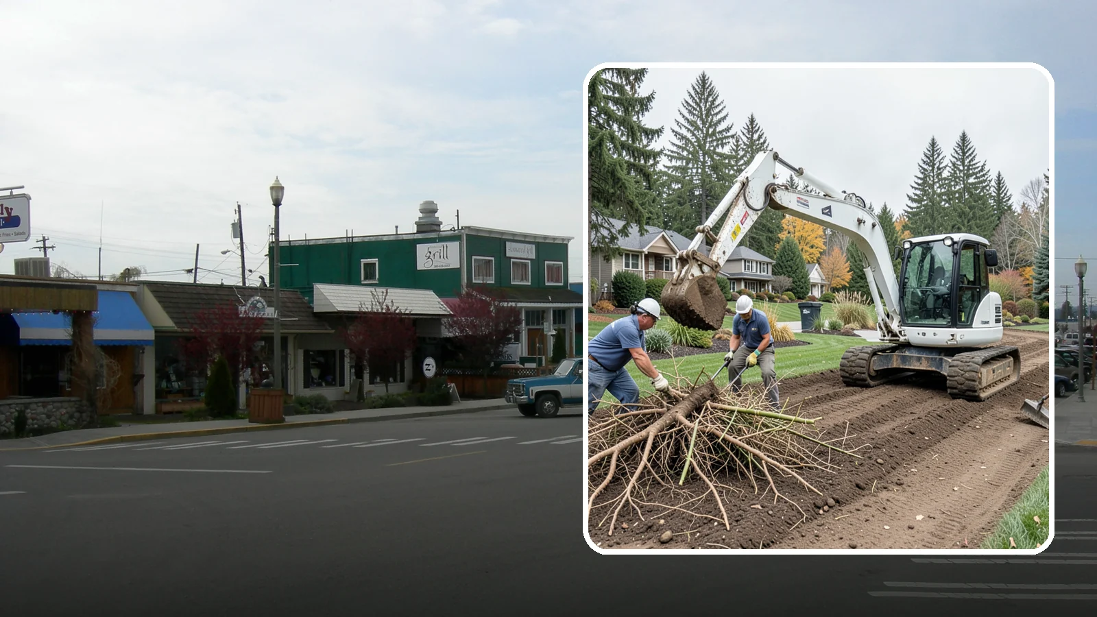 Bamboo Removal in Stanwood, Snohomish County, WA - Full removal of invasive running bamboo, including the root and rhizome system, to stop its spread for good.