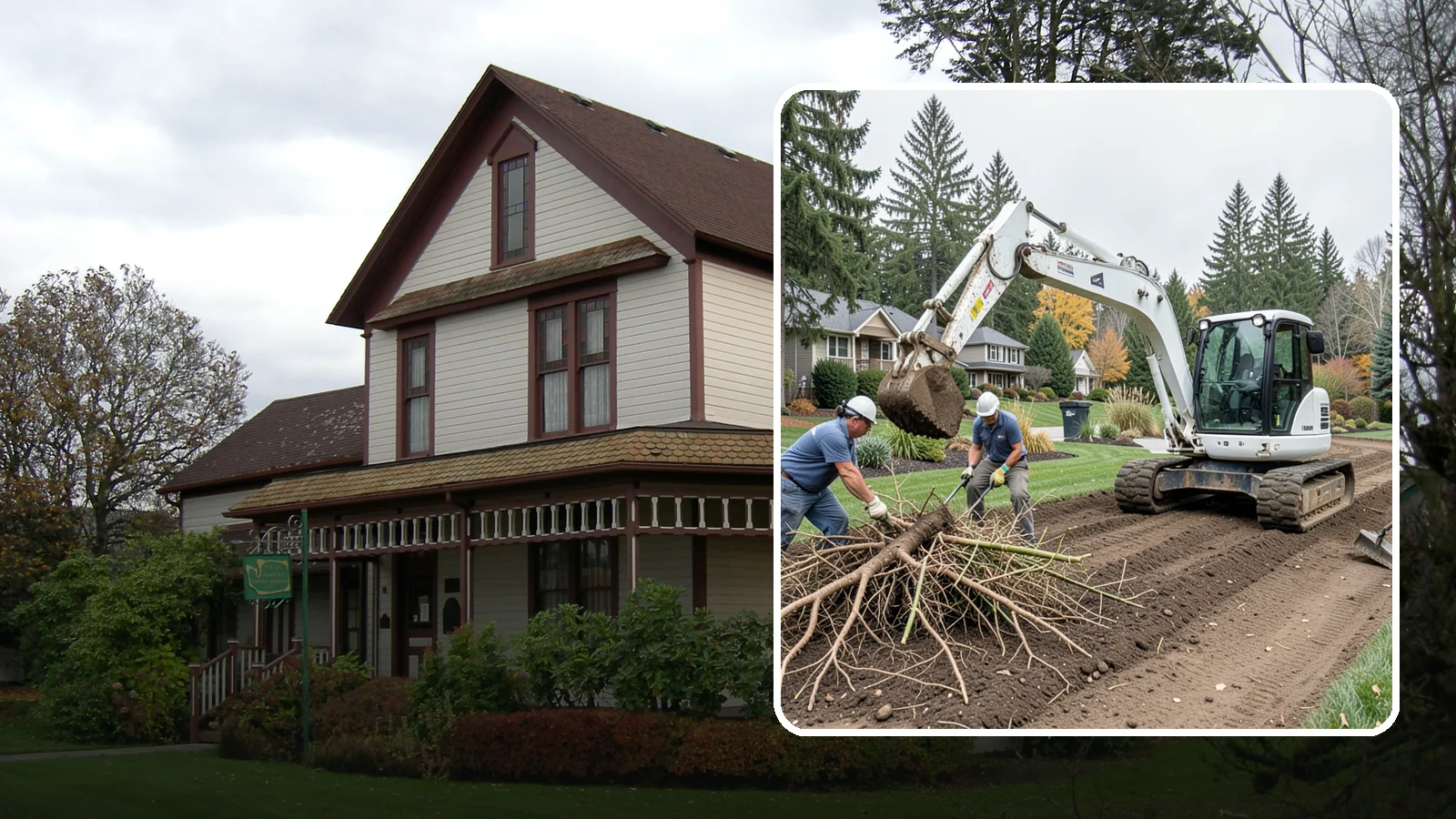 Bamboo Removal in Sumner, Pierce County, WA - Full removal of invasive running bamboo, including the root and rhizome system, to stop its spread for good.