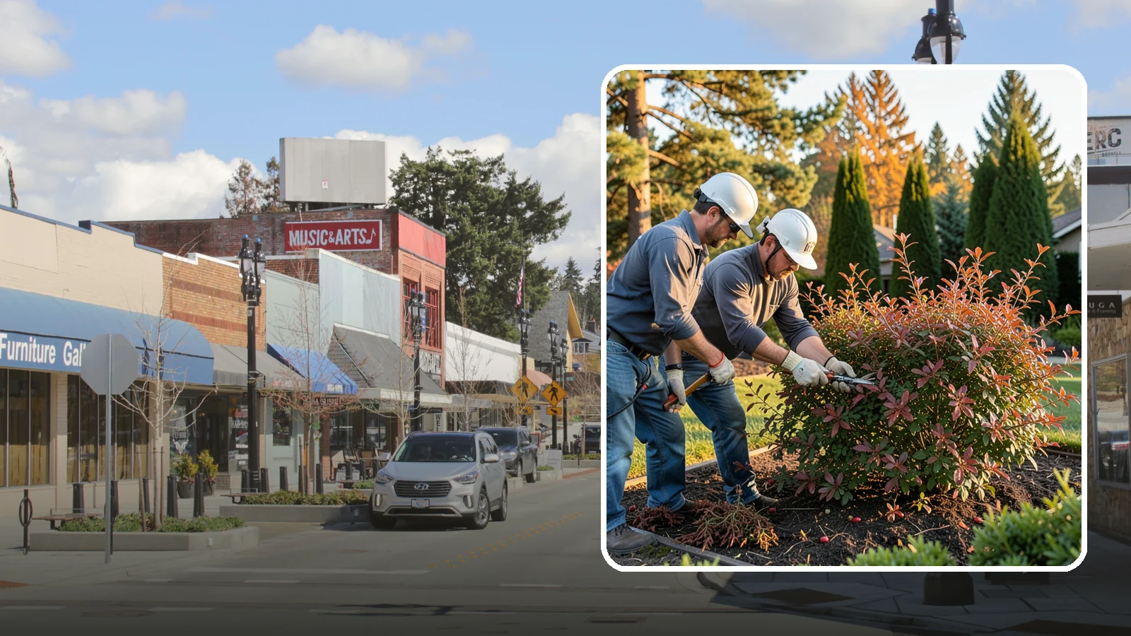 Barberry Pruning in Bothell, King County, WA - Shaping and thinning of barberry shrubs, grown for foliage, with safe handling of thorny stems and dense growth.