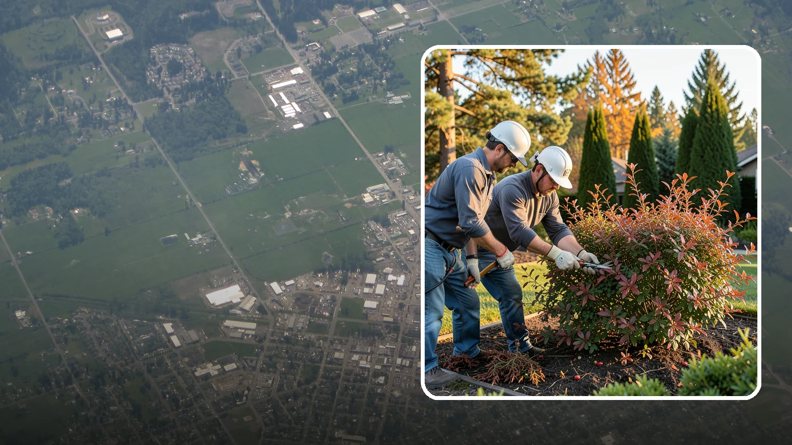 Barberry Pruning in Enumclaw, King County, WA - Shaping and thinning of barberry shrubs, grown for foliage, with safe handling of thorny stems and dense growth.
