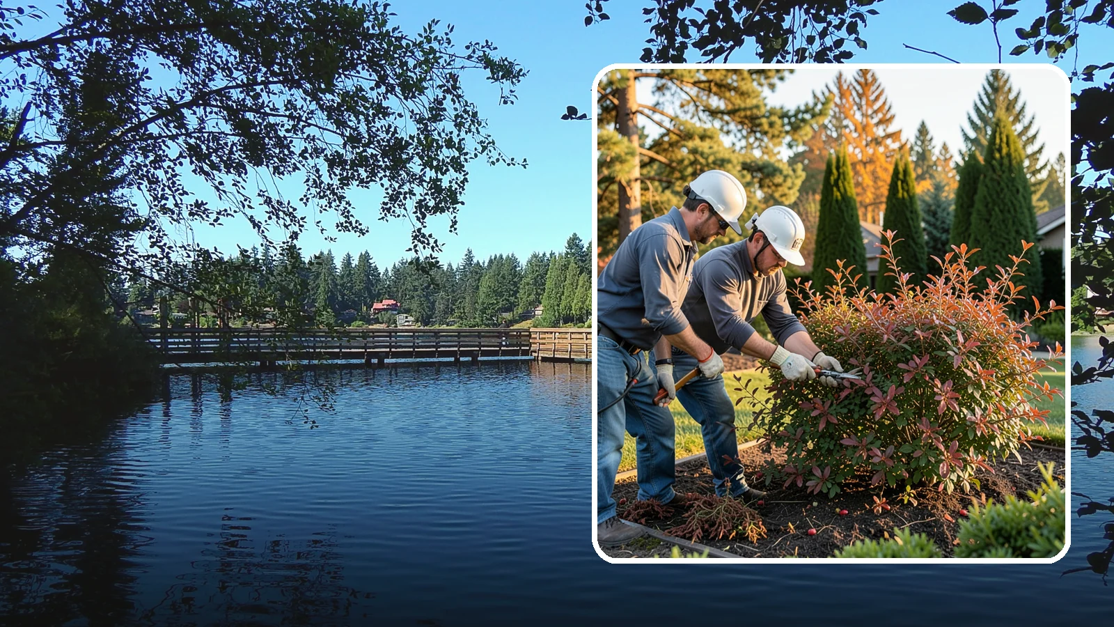 Barberry Pruning in Federal Way, King County, WA - Shaping and thinning of barberry shrubs, grown for foliage, with safe handling of thorny stems and dense growth.