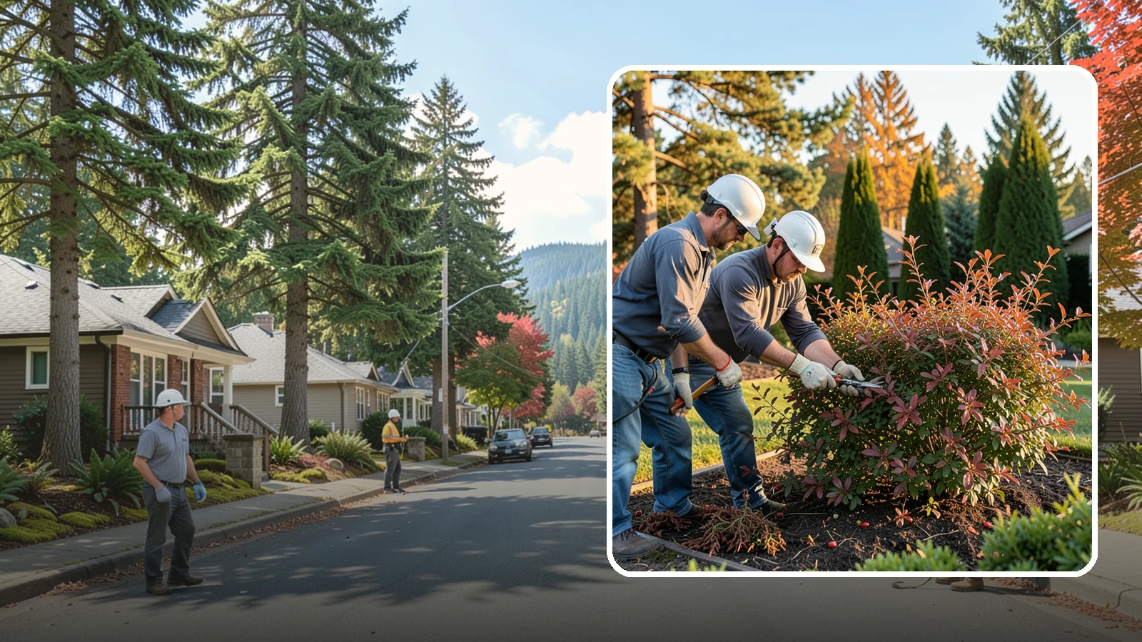Barberry Pruning in Hunts Point, King County, WA - Shaping and thinning of barberry shrubs, grown for foliage, with safe handling of thorny stems and dense growth.