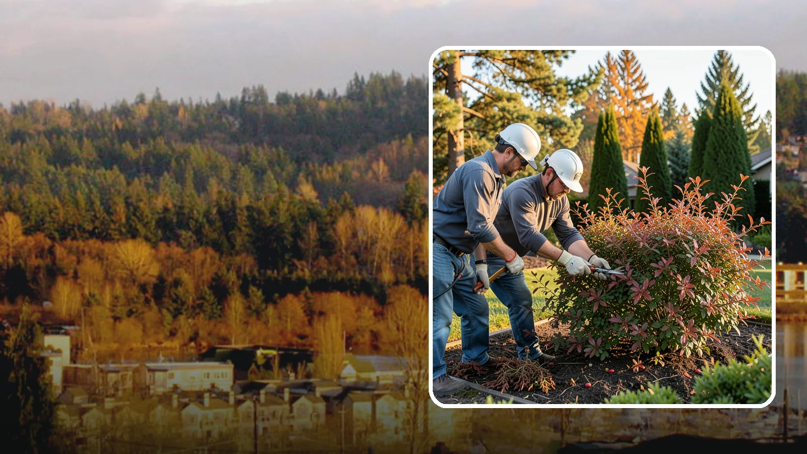 Barberry Pruning in Kenmore, King County, WA - Shaping and thinning of barberry shrubs, grown for foliage, with safe handling of thorny stems and dense growth.